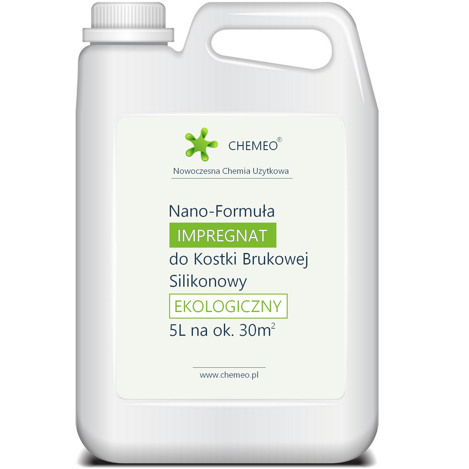 Impregnat do Kostki Brukowej i Betonu 5L Silikonowy (Hydrofobowy), Bezbarwny | Ekologiczny (+Dodatki)