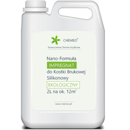 Impregnat do Kostki Brukowej i Betonu 2L Silikonowy (Hydrofobowy), Bezbarwny | Ekologiczny (+Dodatki)