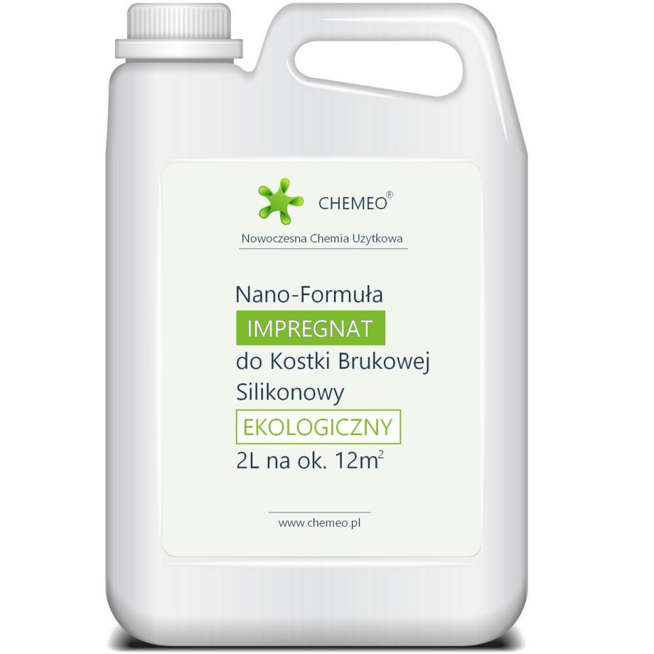 Impregnat do Kostki Brukowej i Betonu 2L Silikonowy (Hydrofobowy), Bezbarwny | Ekologiczny (+Dodatki)