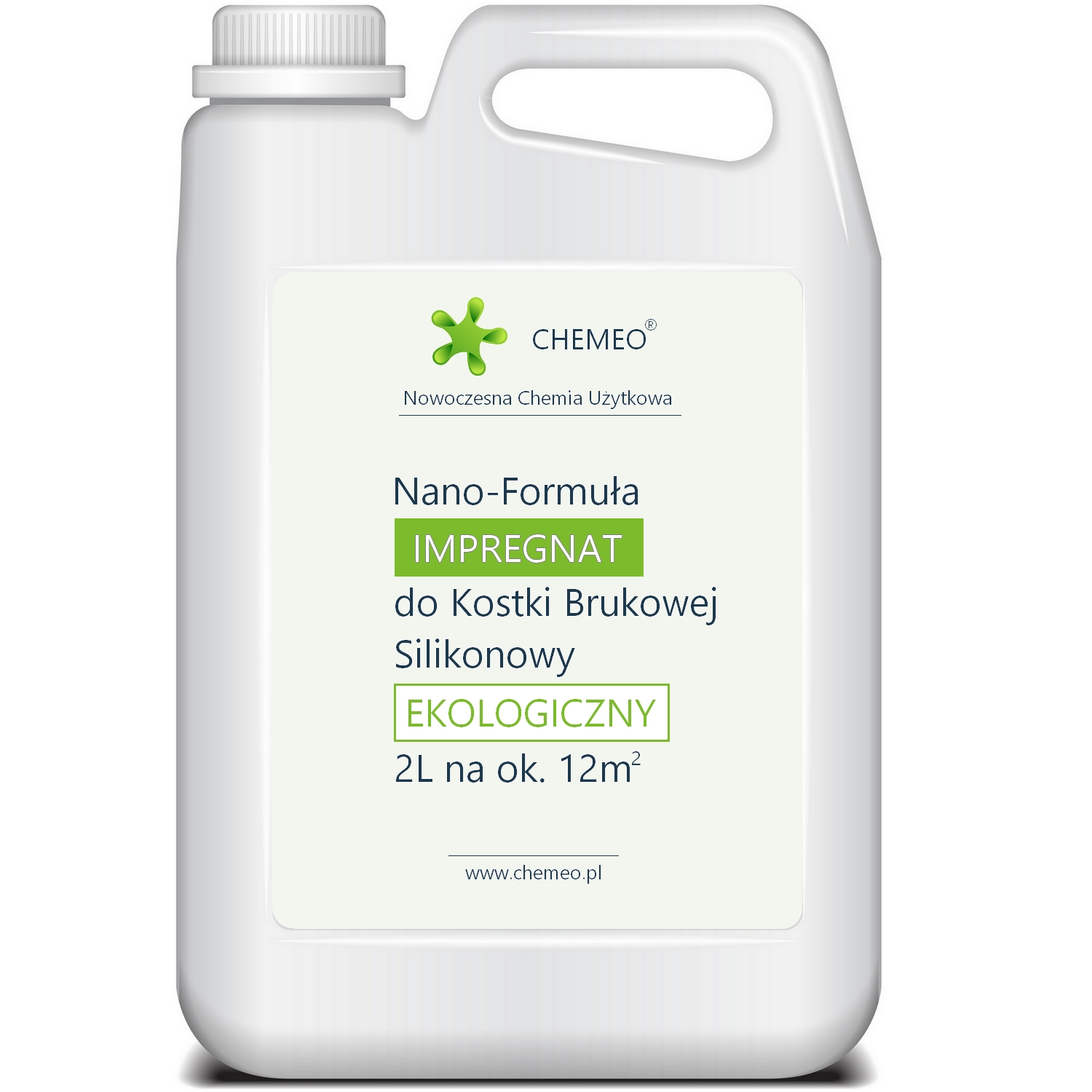 Impregnat do Kostki Brukowej i Betonu 2L Silikonowy (Hydrofobowy), Bezbarwny | Ekologiczny (+Dodatki)